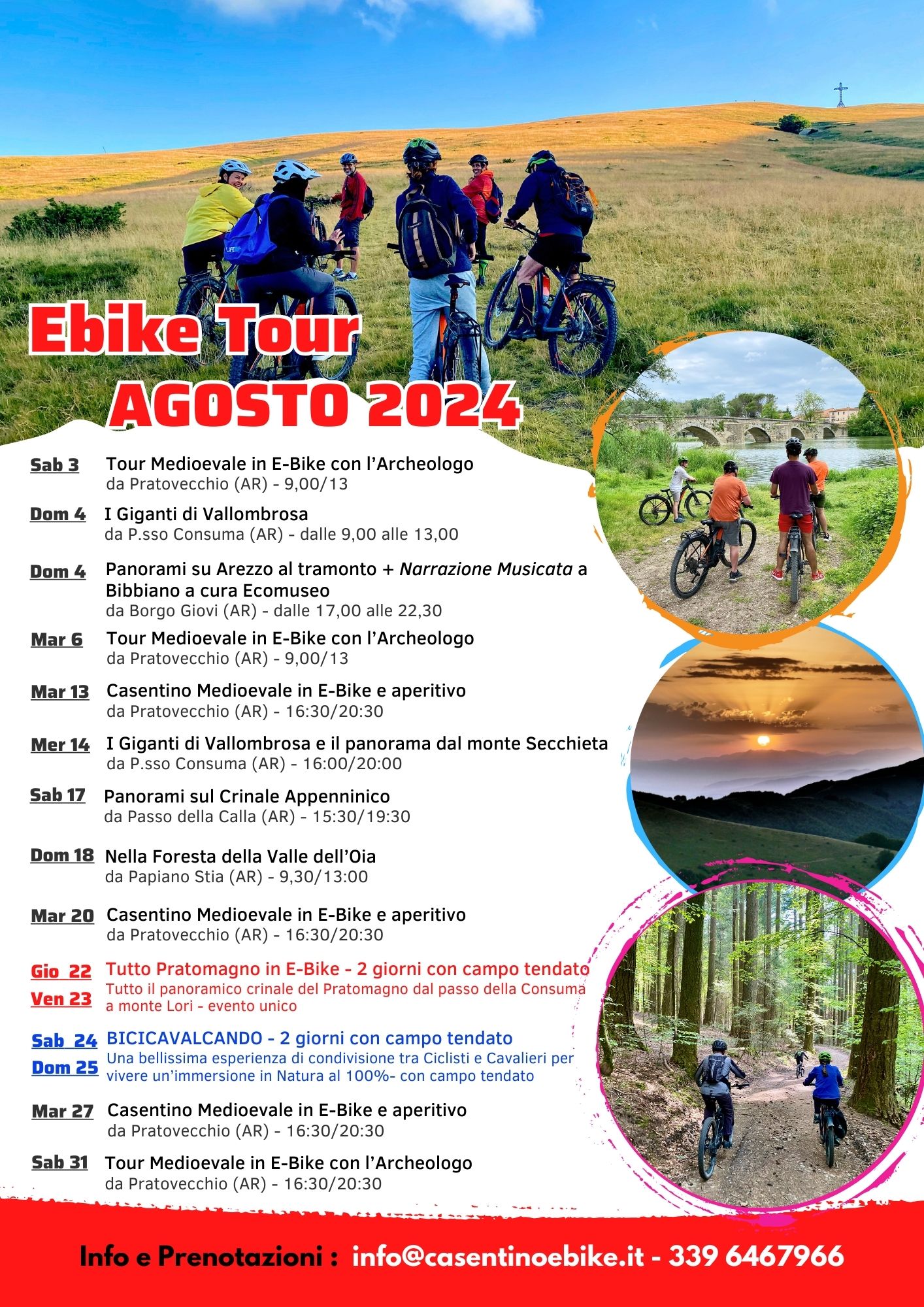 CASENTINOEBIKE AGOSTO 2024